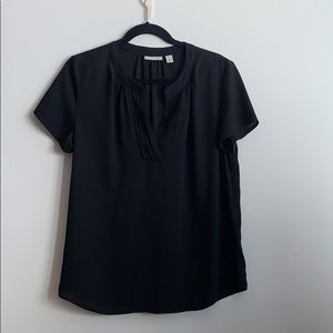 Black short sleeve Halogen top